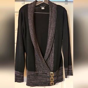 Long sleeve Venus Sweater black and gray size XL